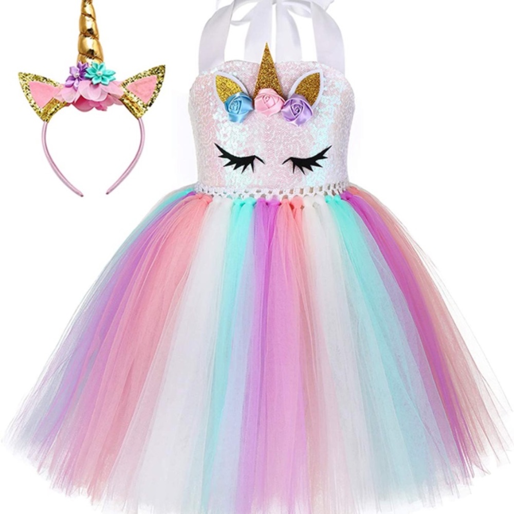 Kids unicorn dress